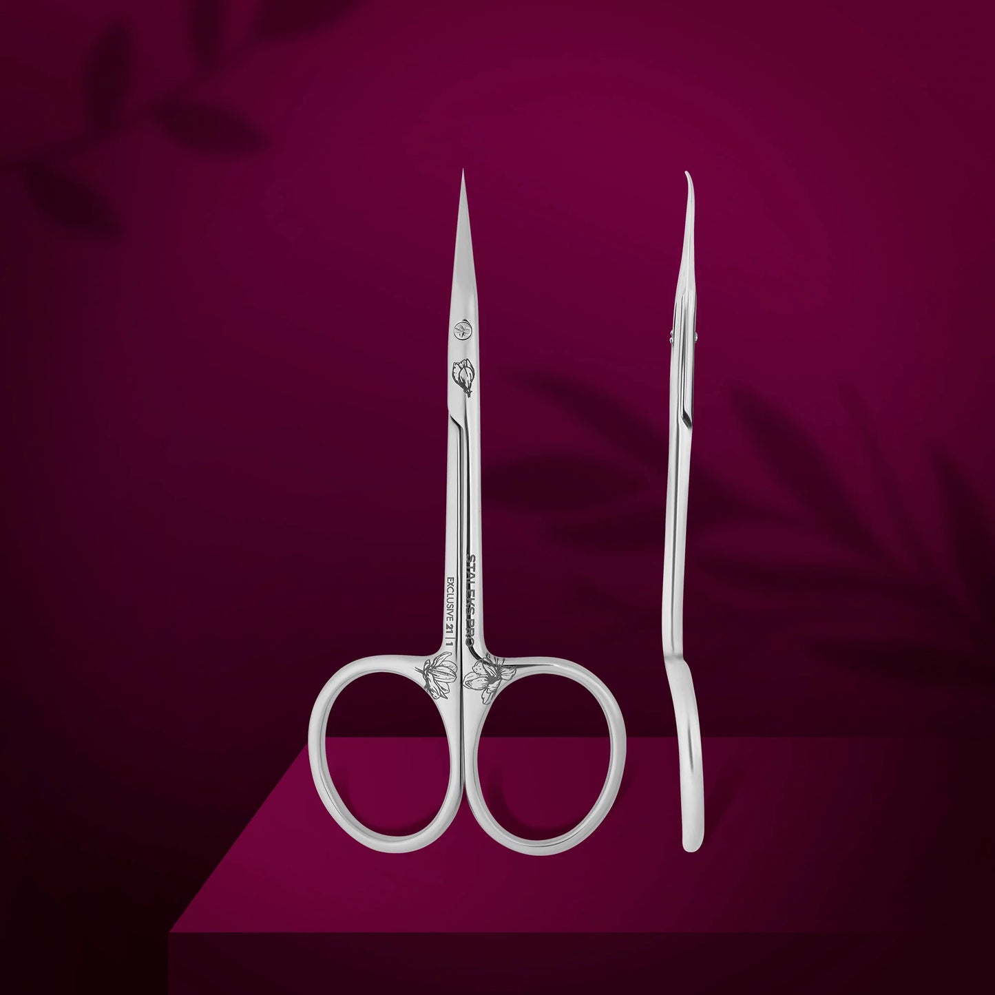 Forbici professionali per cuticole con gancio EXCLUSIVE 21 TIPO 1