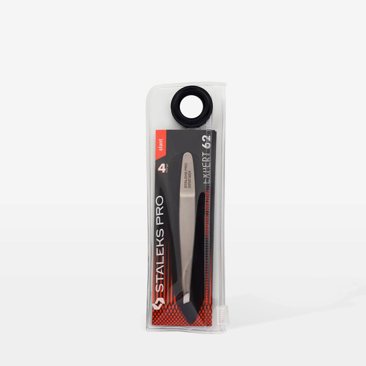 Pinzetta per sopracciglia EXPERT 64 TIPO 4 (bordi smussati stretti, azzurra)
