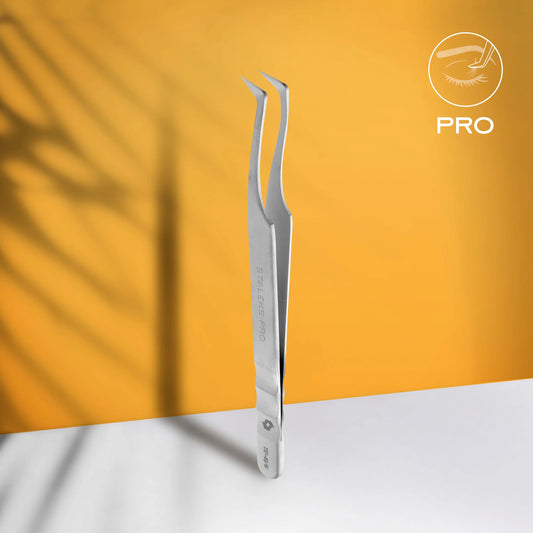 Pinzetta professionale per ciglia EXPERT 41 TIPO 6 (slipper, 75')