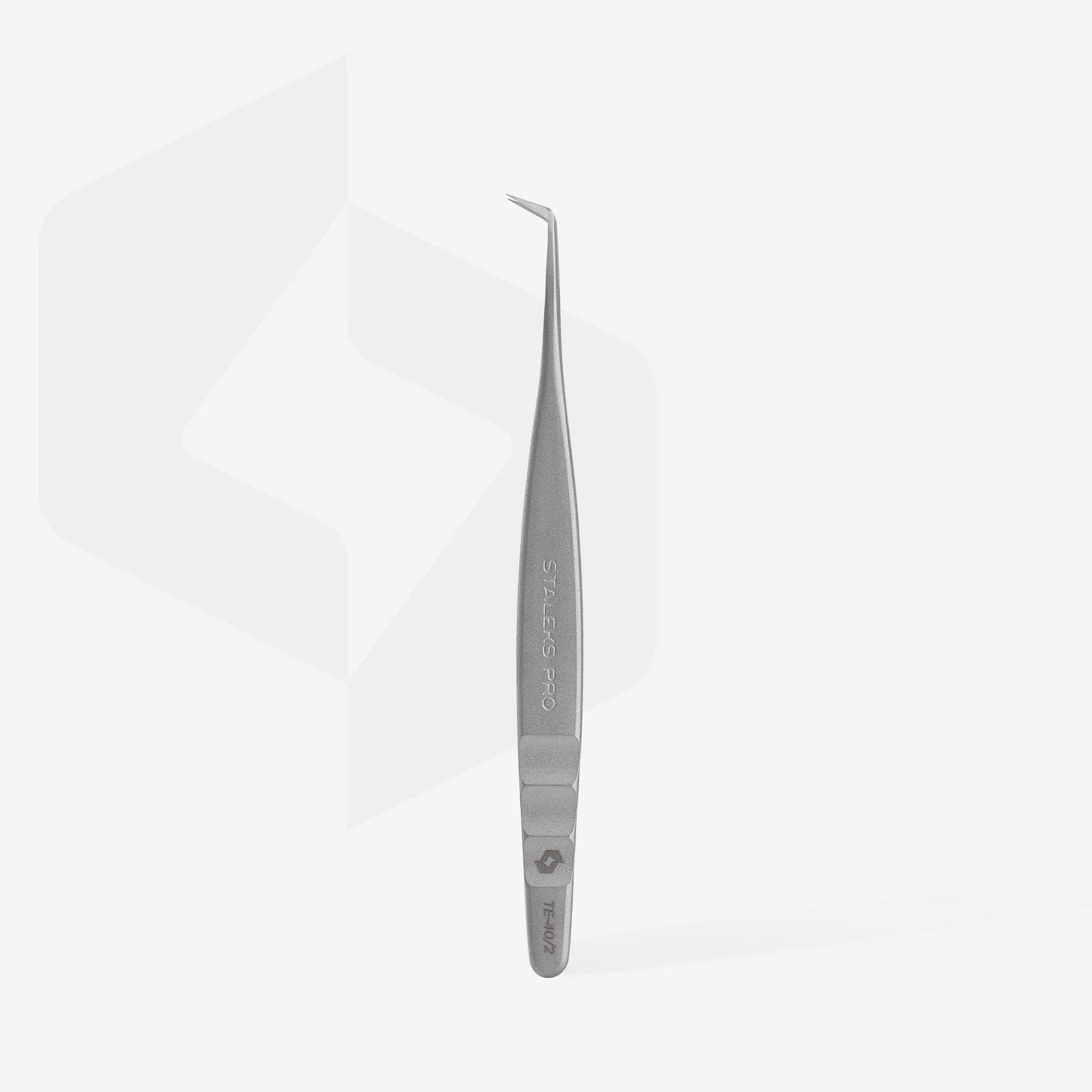 Pinzetta professionale per ciglia EXPERT 40 TIPO 2 (a forma di L, 70')