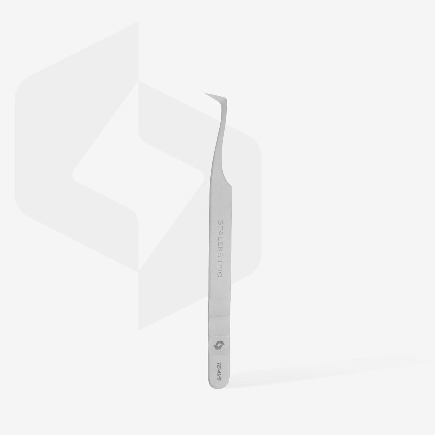 Pinzetta professionale per ciglia EXPERT 41 TIPO 6 (slipper, 75')